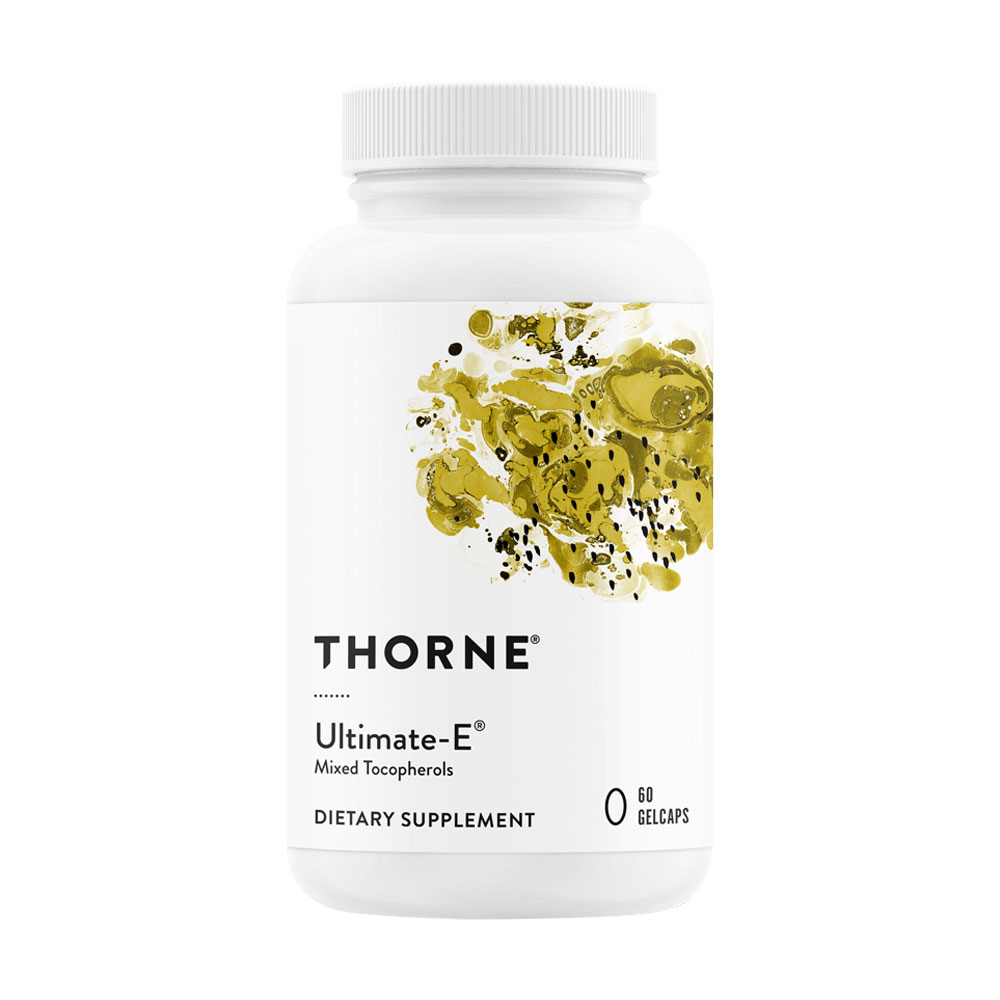 Bітaмін E Thorne Research Ultimate-E Mixed Tocopherols, 60 капсул