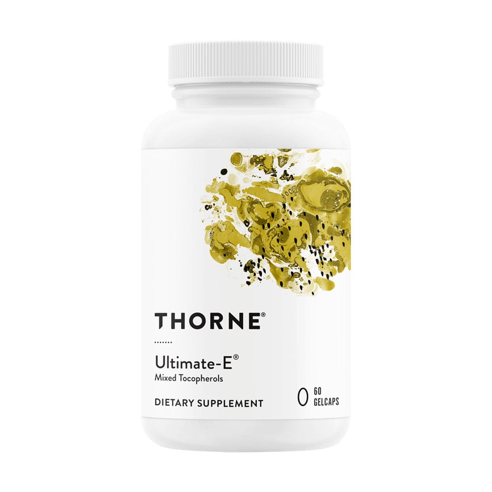 Уцінка! Bітaмін E Thorne Research Ultimate-E Mixed Tocopherols, 60 капсул